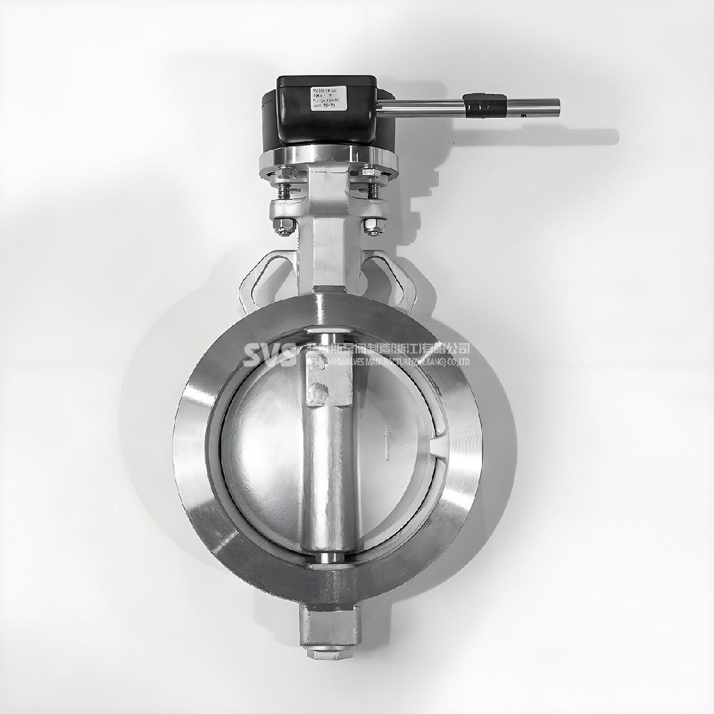 High performance clamp butterfly valve