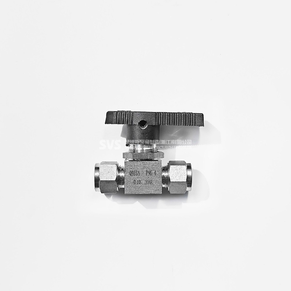 Stainless steel 316L sleeve ball valve