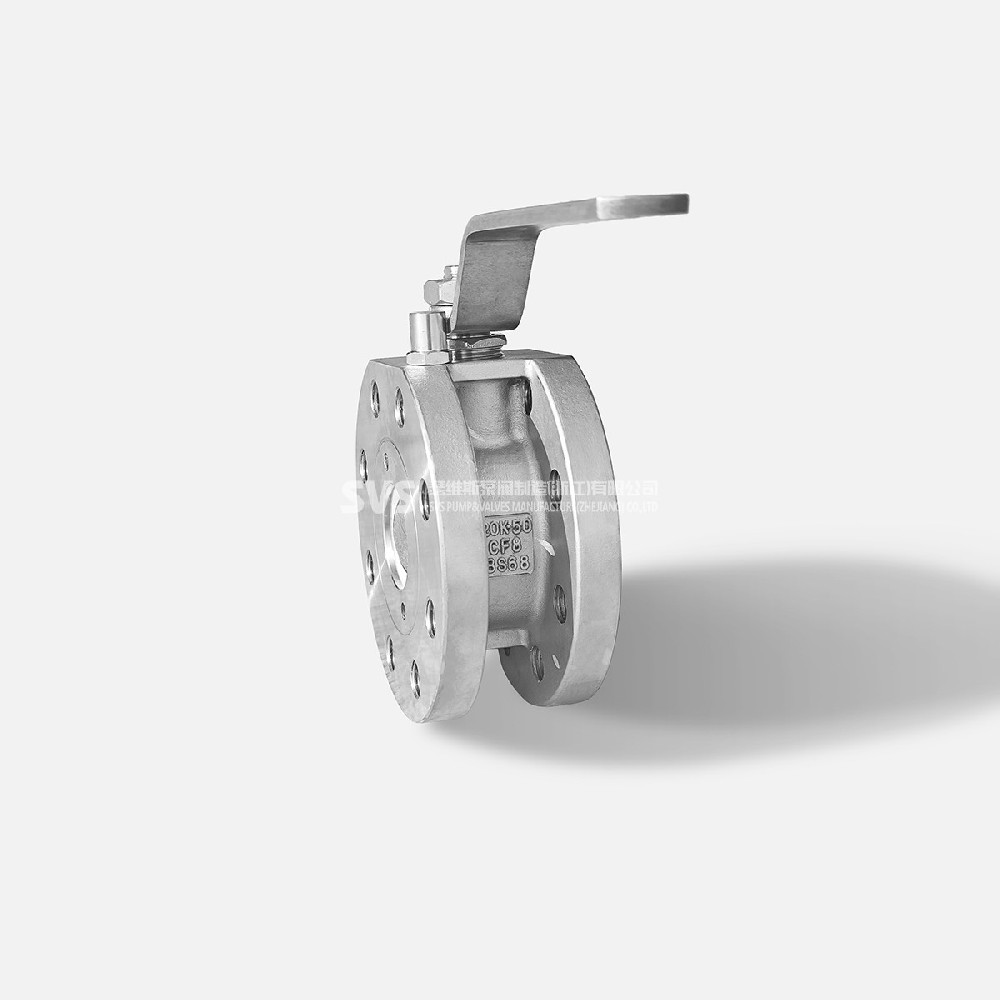 Stainless steel ultra-thin ball valve