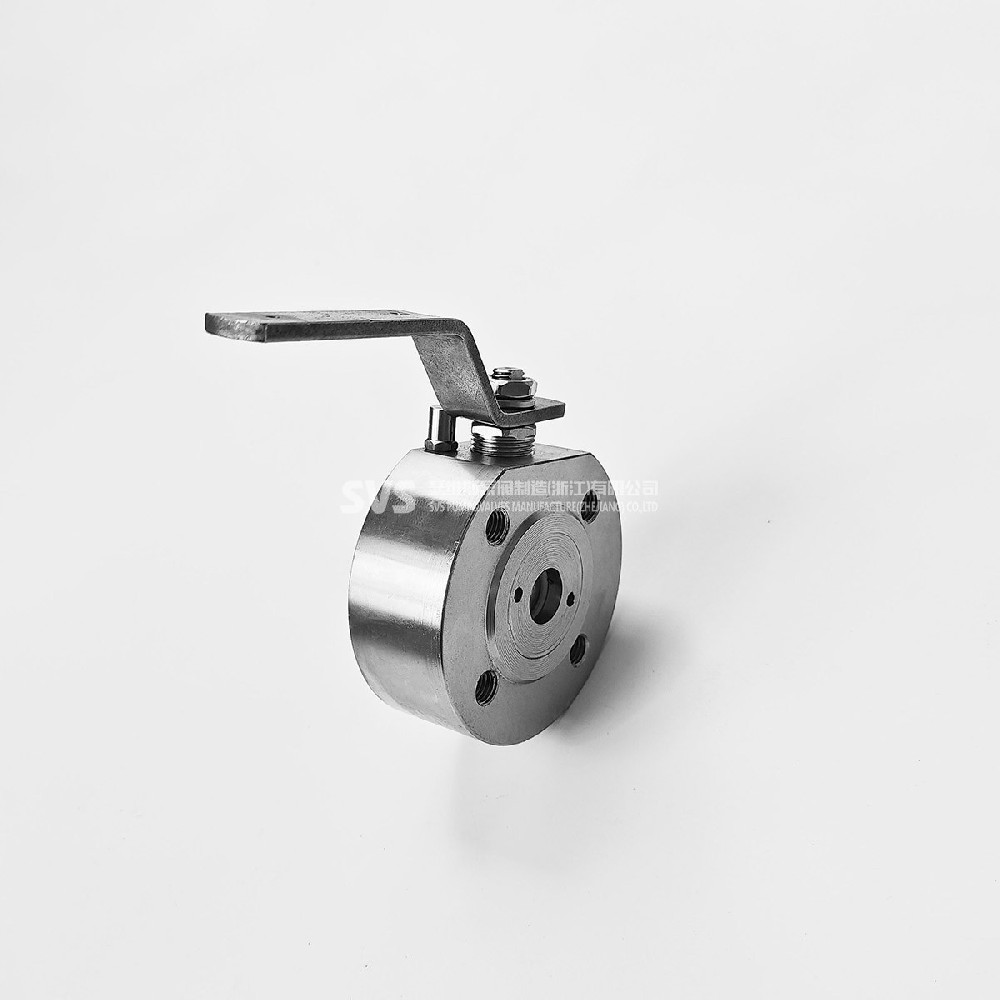 Stainless steel solid ball valve