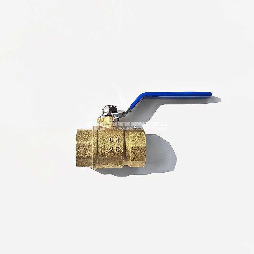 Bronze internal threaded two-piece ball valve