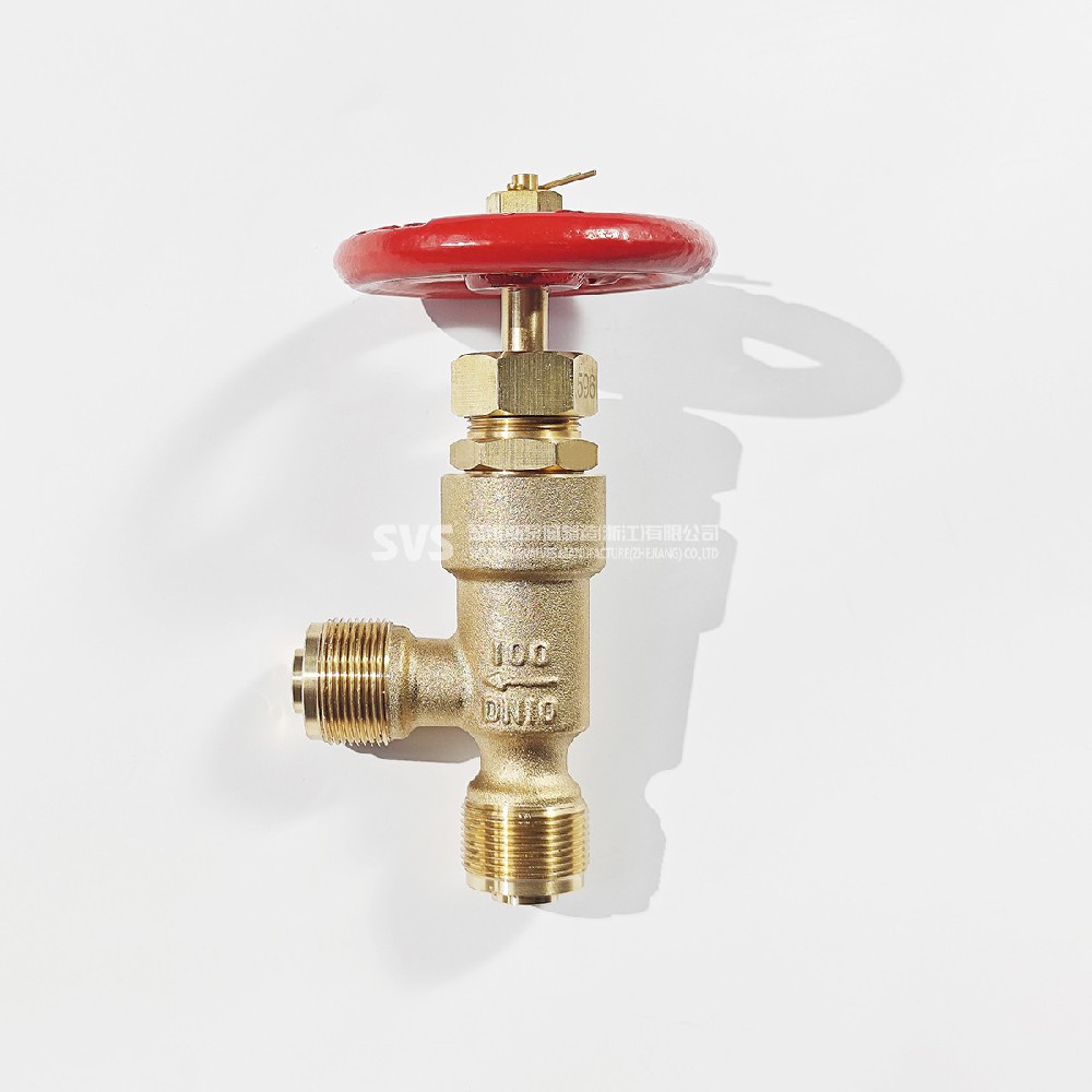 GB 596 External Thread Angle Stop Check Valve