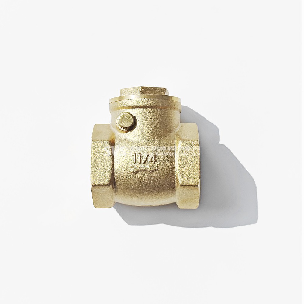 Bronze internal thread swing check valve