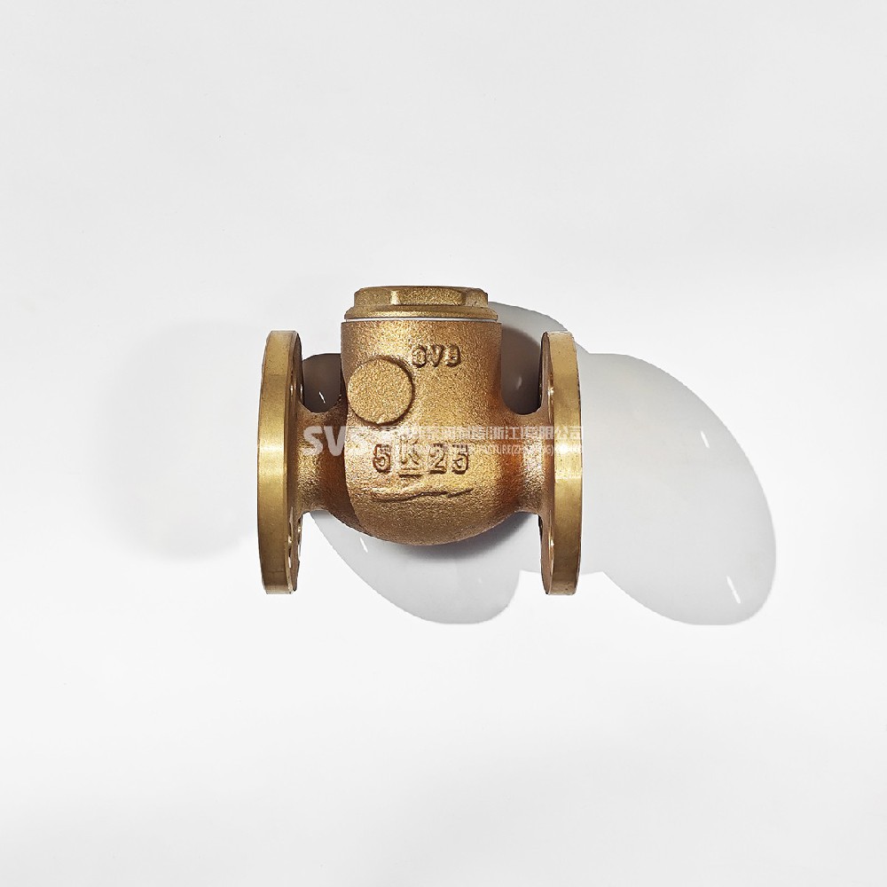JIS bronze swing flange check valve