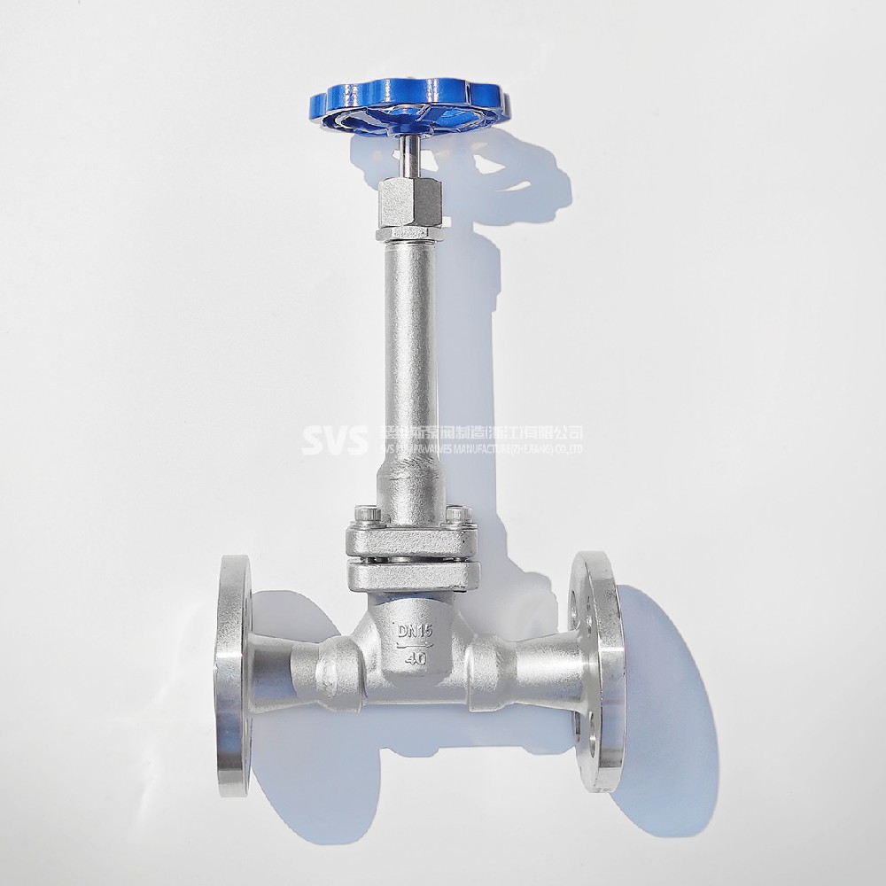 Stainless steel ultra-low temperature globe valve