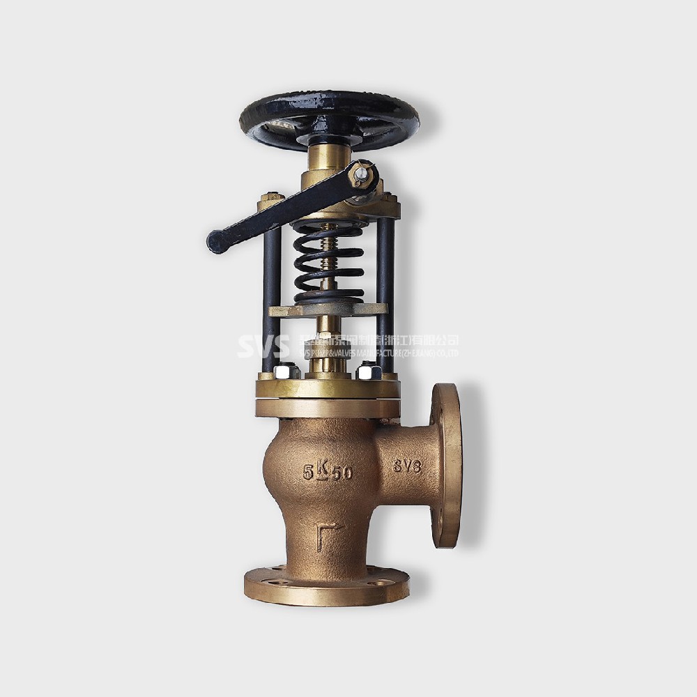 JIS standard bronze angle quick closing valve